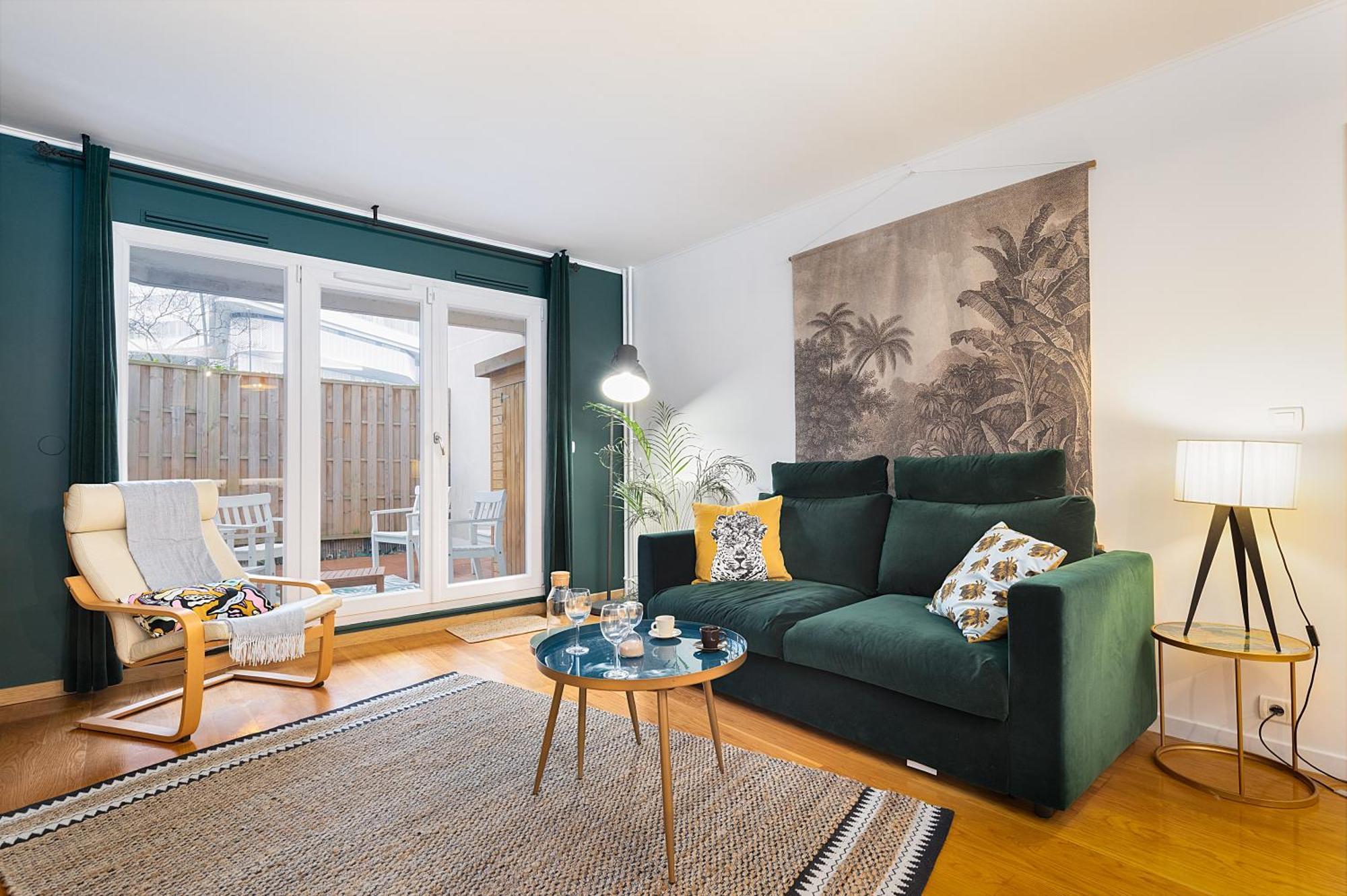 Cosy'N Paris - Parking Secure - Metro 14 - Wifi - Terrace - Premium Bedding Apartment ฌ็องตีญี ภายนอก รูปภาพ