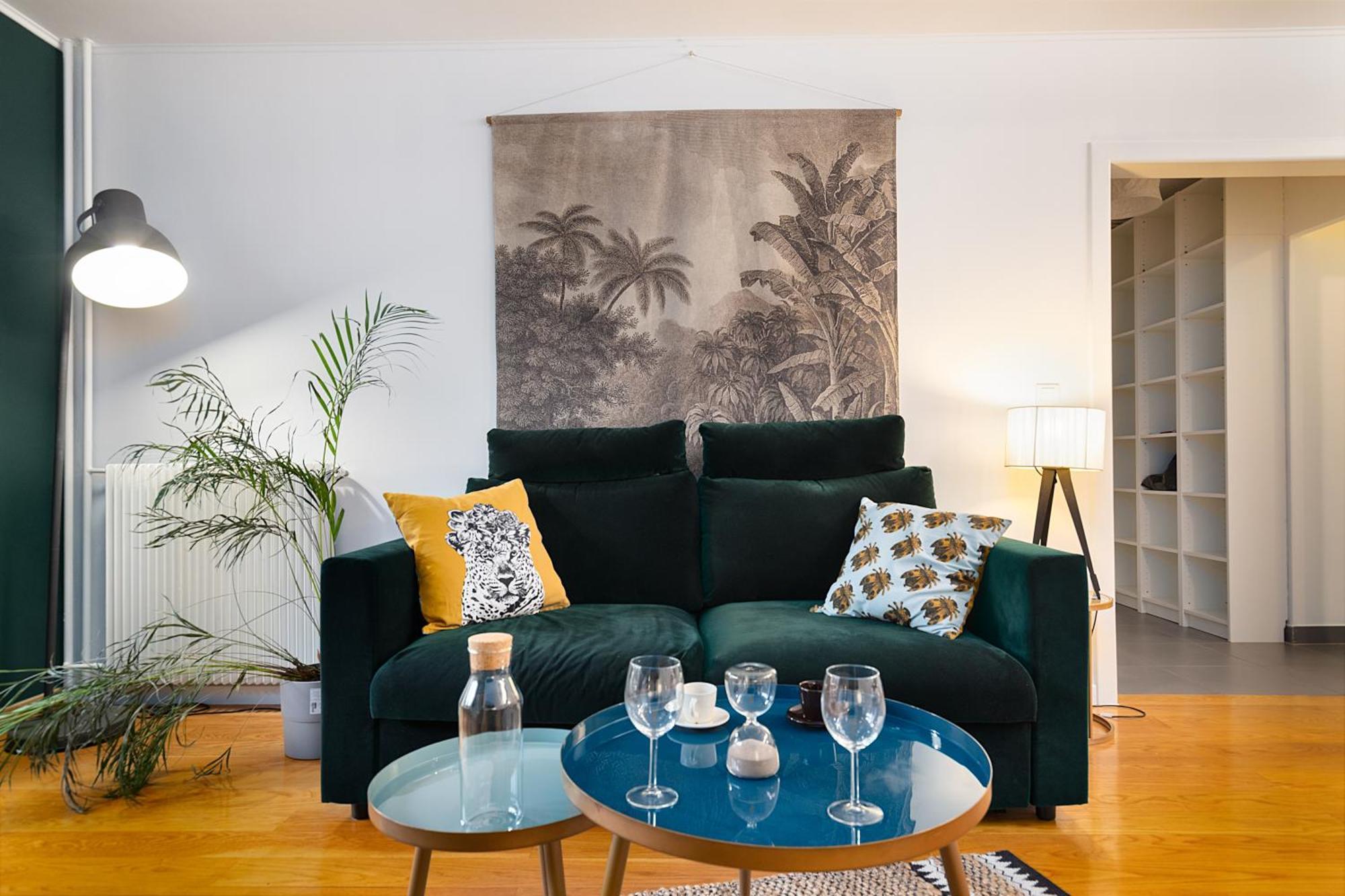 Cosy'N Paris - Parking Secure - Metro 14 - Wifi - Terrace - Premium Bedding Apartment ฌ็องตีญี ภายนอก รูปภาพ